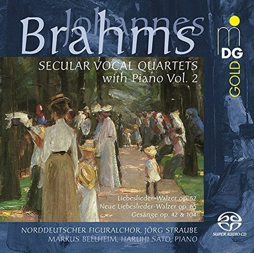 Brahms/ Norddeutscher Figuralchor/ Jorg Straube - Secular Vocal Works 2