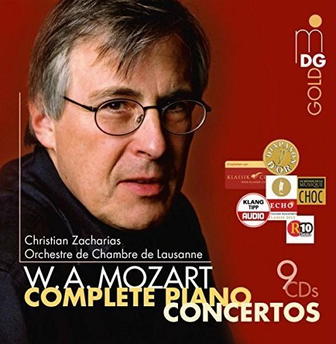 Mozart/ Zacharias/ Chamber Orchestra of Lausanne - Complete Piano Concertos