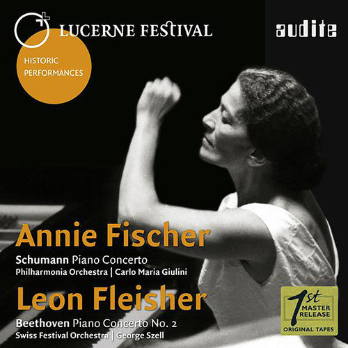 Schumann/ Szell/ Swiss Festival Orchestra - Annie Fischer & Leon Fleisher play Schumann & Beethoven PianoConcertos