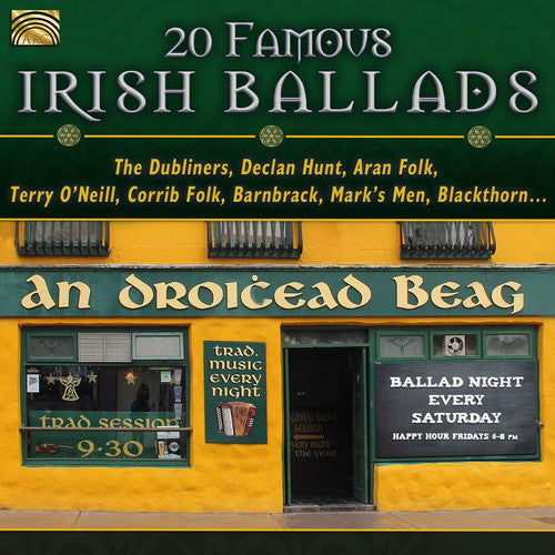Conolly/ Dubliners/ Declan Hunt / Aran Folk - 20 Famous Irish Ballads