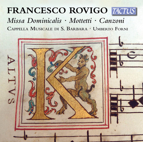 Rovigo/ Cappella Musicale Di S. Barbara/ Forni - Rovigo: Missa Dominicalis - Mottetti - Canzoni