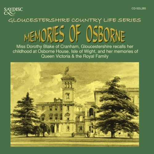 Miss Blake Dorothy - Memories of Osborne
