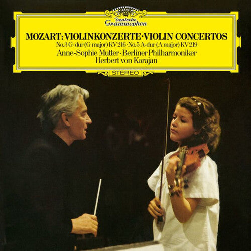 Mutter/ Karajan/ Berliner Philharmoniker - Mozart: Violin Concertos Nos. 3 & 5