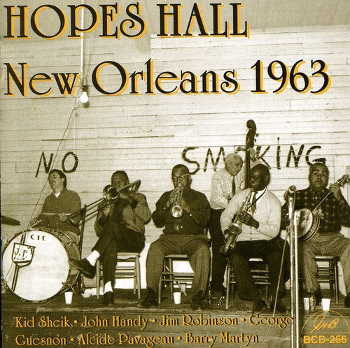Hopes Hall New Orleans 1963/ Various - Hopes Hall New Orleans 1963