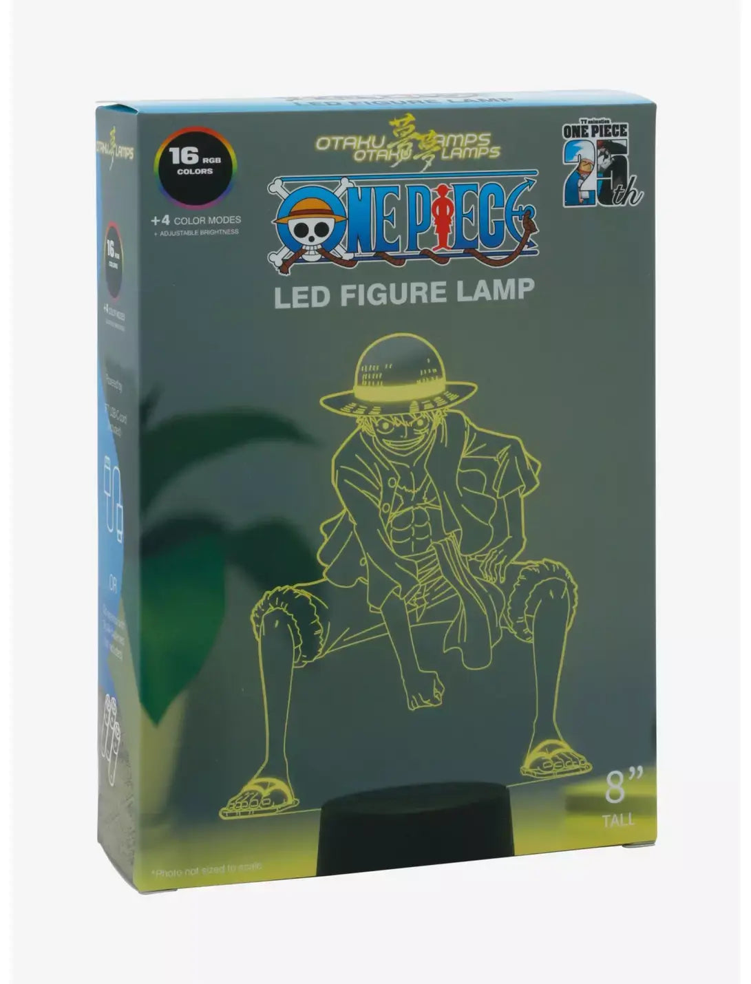Otaku Lamps One Piece Luffy 2D LED Lamp