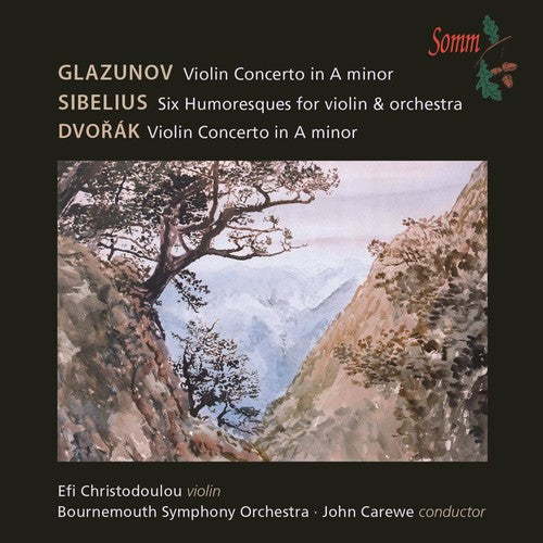 Glazunov/ Christodoulou/ Bournemouth Symphony - Violin Concerto / 6 Humoresques / Violin Concerto