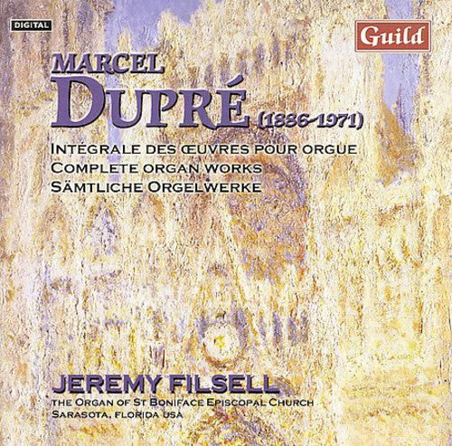 Dupre/ Filsell - Complete Organ Works 8: Psalm Xviii / Vision Op 44
