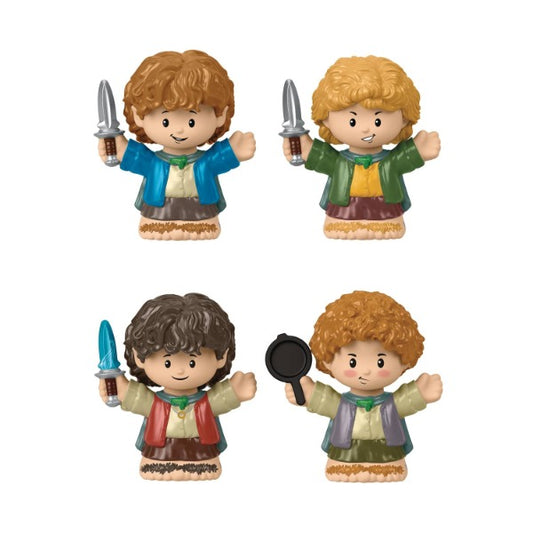 Fisher Price - The Lord of the Rings - Little People Collector - Hobbits 4-Pack