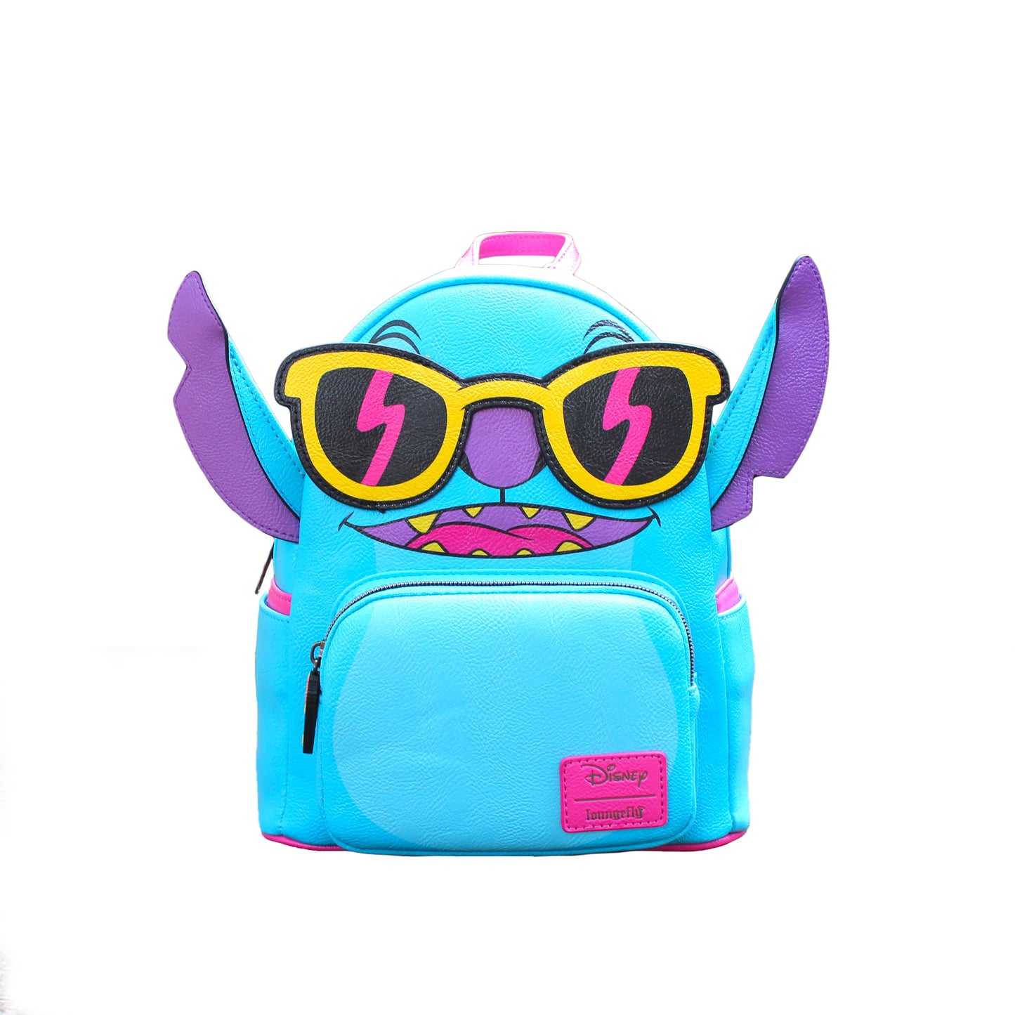 Loungefly Disney Lilo & Stitch Blacklight Stitch Mini Backpack