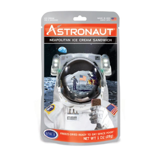 Astronaut Neapolitan Ice Cream Sandwich