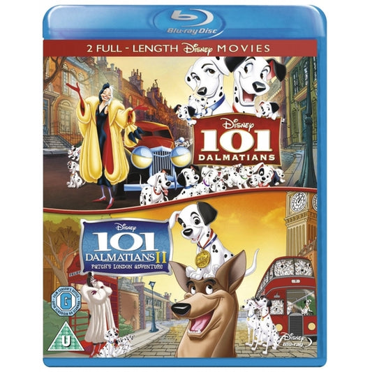 101 Dalmatians 1 & 2 [Blu-ray]