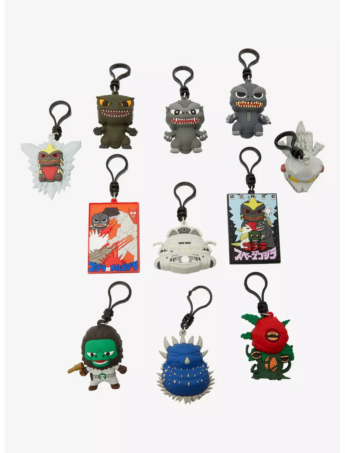 Godzilla Series 6 3D Foam Bag Clip Random
