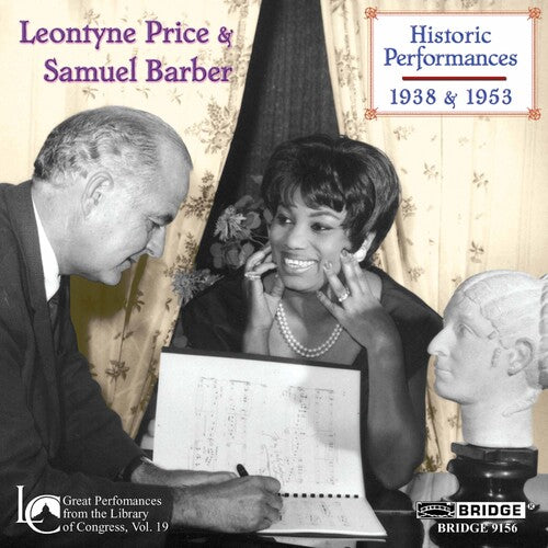 Leontyne Price / Samuel Barber - Library of Congress 19: Price & Barber