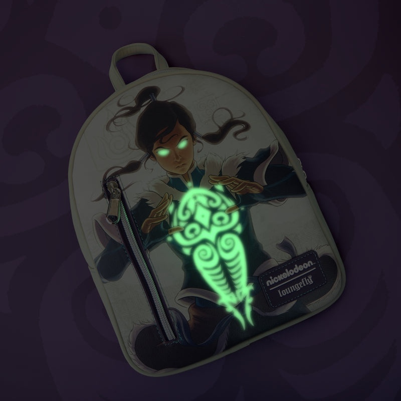 Loungefly Legend of Korra Glow in the Dark Mini Backpack
