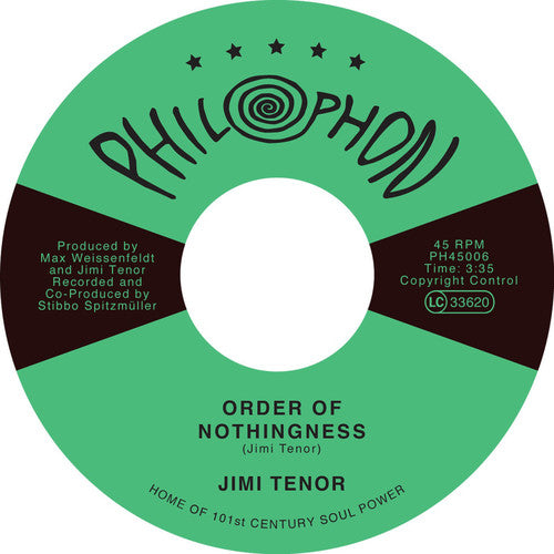 Jimi Tenor - Order of Nothingness / Tropical Eel