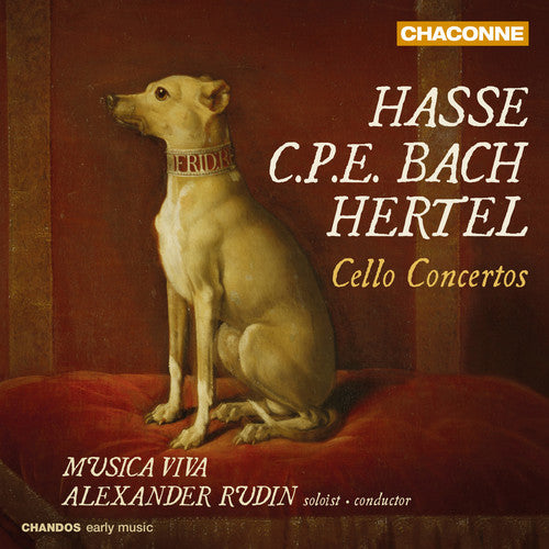C.P.E. Bach / Alexander Rudin - Hasse C.p.e. Bach & Hertel: Cello Concertos