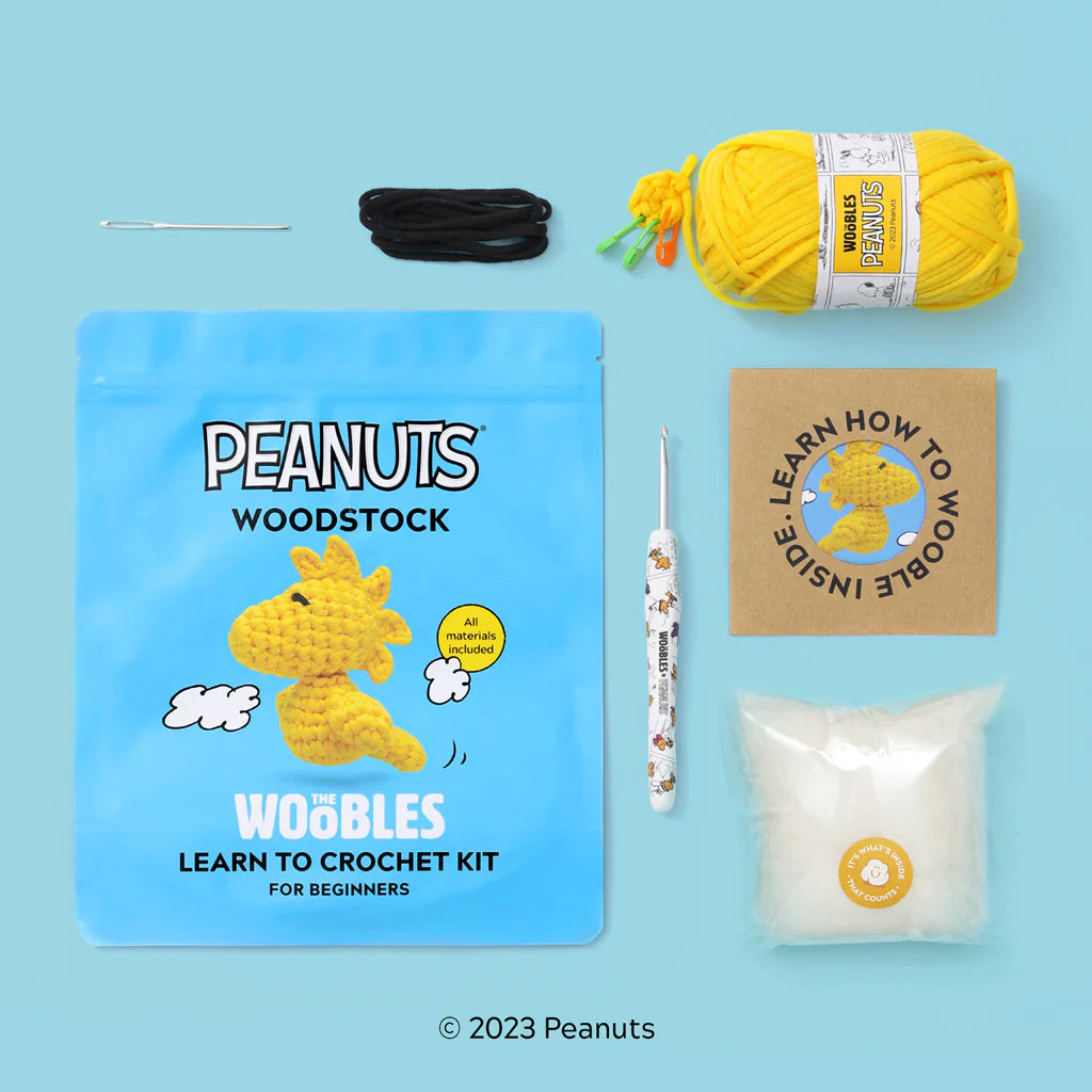 Woobles Beginner Crochet Kit Woodstock