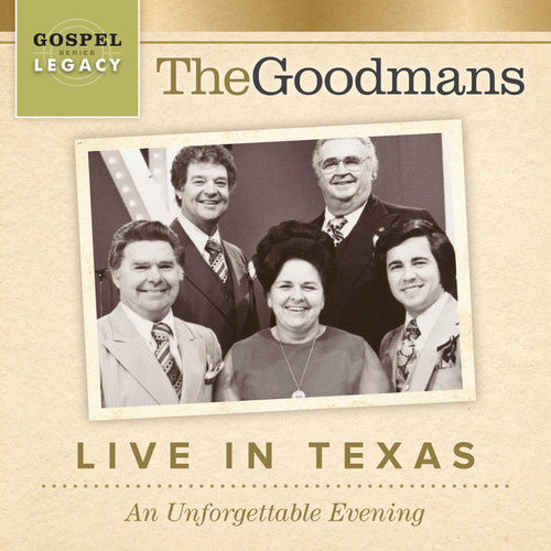 Goodmans - Live In Texas: An Unforgettable Evening