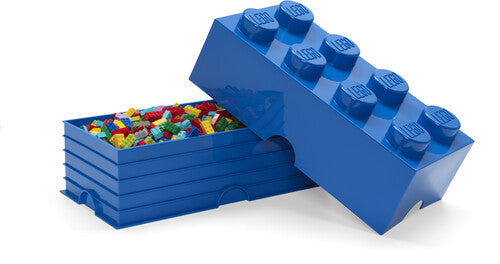 LEGO Storage Brick With 8 Knobs, Bright Blue