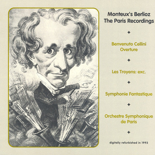 Berlioz/ Monteux/ Orch Symphonique De Paris - Symphonie Fantastique / Benvenuto Cellini Overture