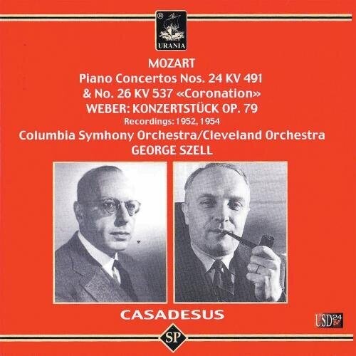 Mozart/ Weber/ Casadesus/ Szell/ Columbia So - Piano Concerto / Konzertstuck