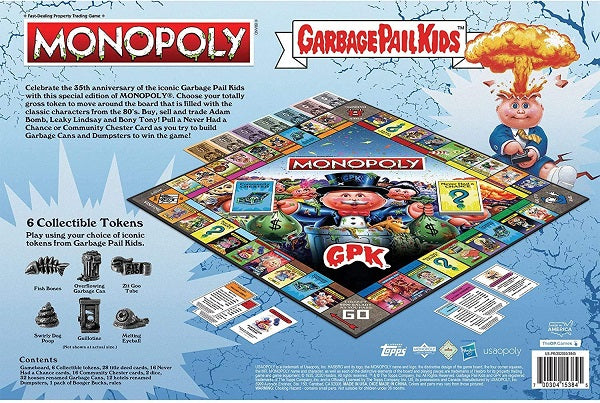 Garbage Pail Kids Monopoly