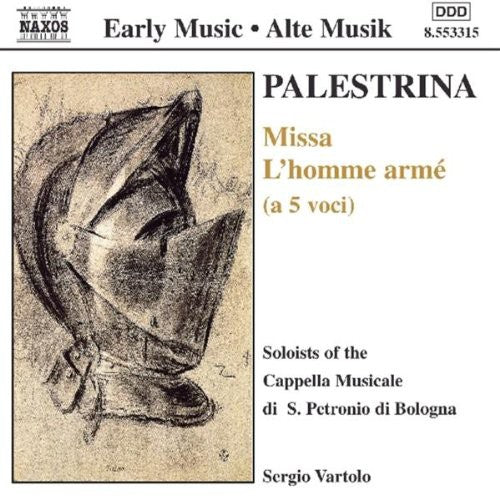 Palestrina/ Vartolo/ Capella Musicale - Missa L'homme Arme (A 5 Voci)