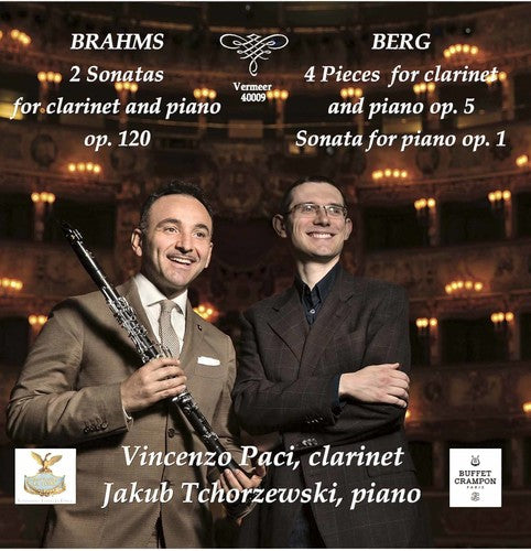 Berg/ Brahms/ Paci/ Tchorzewski - Brahms & Berg: Works for Clarinet and Piano