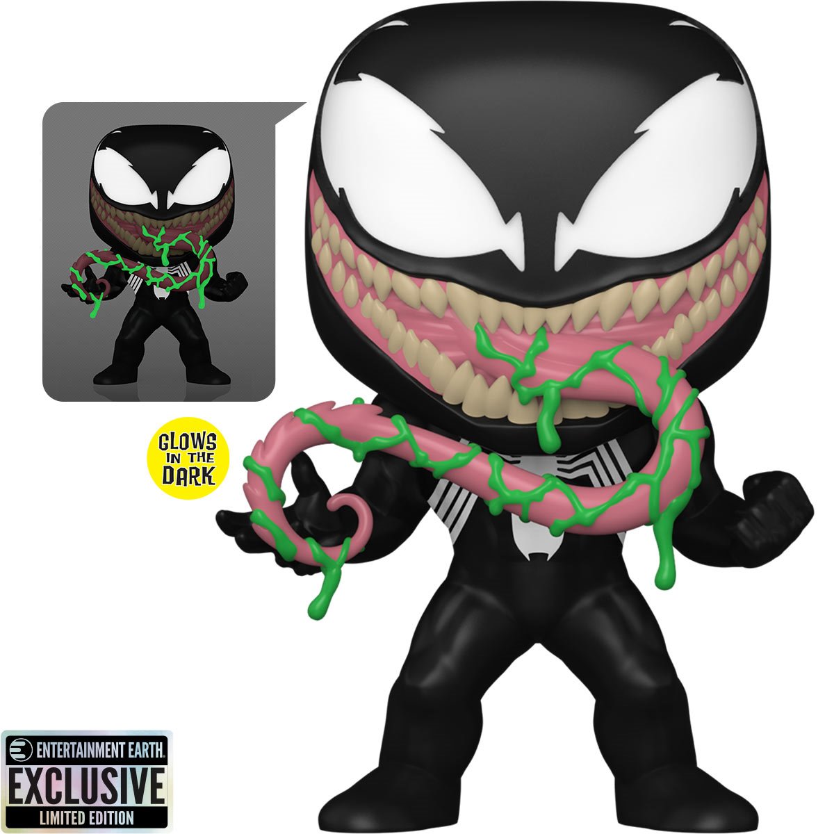 Funko Pop! Marvel Venom with Ooze Glow-in-the-Dark