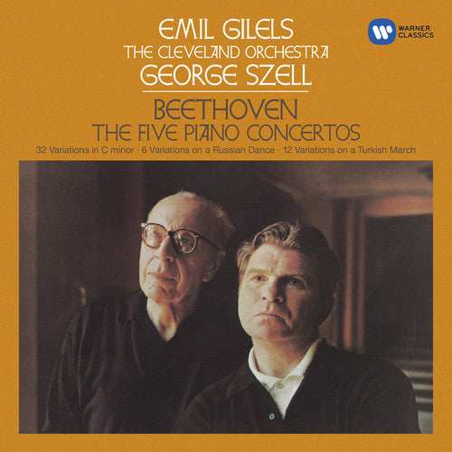 Beethoven/ Gilels/ Szell/ Cleveland - Piano Concertos 1-5