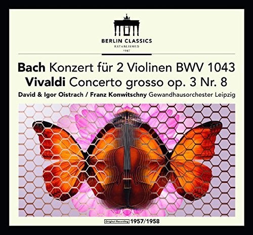 J.S. Bach / Franck/ Oistrach/ Konwitschny - Bach & Vivaldi: Violin Concertos