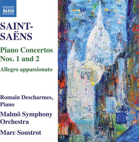 Saint-Saens/ Descharmes/ Malmo Symphony - Camille Saint-Saens: Piano Concertos Nos 1 & 2