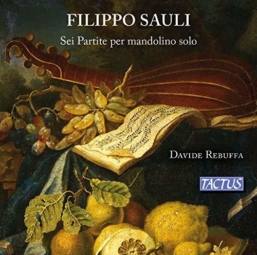 Sauli/ Rebuffa - Six Partitas for Solo Mandolin