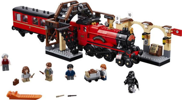 LEGO Harry Potter Hogwarts Express Train Set with Bridge