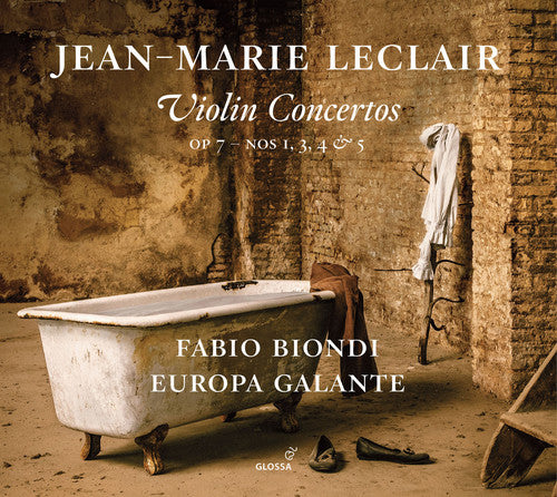 Leclair/ Biondi/ Europa Galante - JeanMarie Leclair: Violin Concertos, Op. 7, Nos. 1, 35