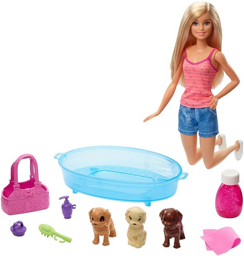 Mattel - Barbie Doll and Pets Playset