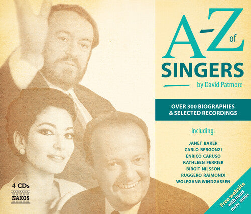 Anderson; Bastianini; Battistini; Berger; Bjorling - A-Z of Singers