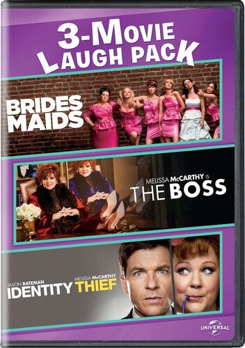 Bridesmaids / The Boss / Identity Thief 3-movie Laugh Pack
