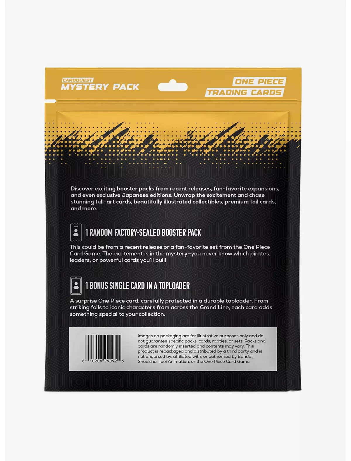 Cardquest One Piece Mystery Pack