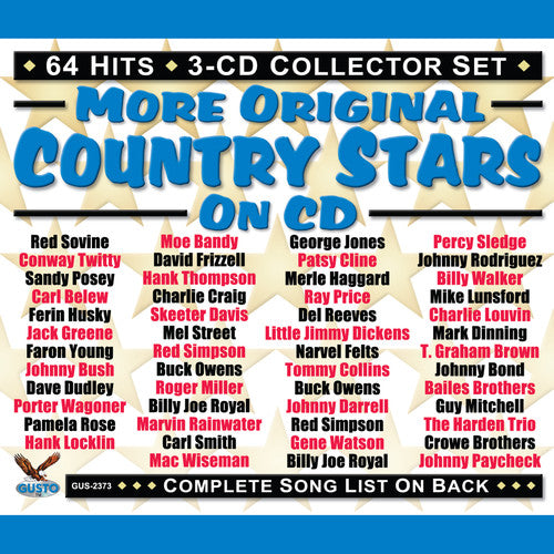 Original Country Stars on CD/ Various - More Original Country Stars On Cd