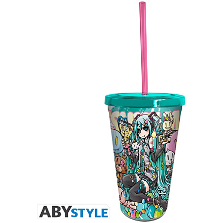Hatsune Miku Sketch 470ml Tumbler