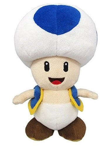 Nintendo - Super Mario - Blue Toad 8 plush