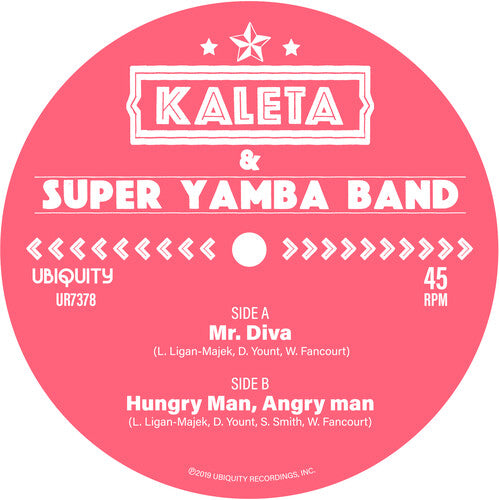 Kaleta & Super Yamba Band - Mr. Diva / Hungry Man Angry Man