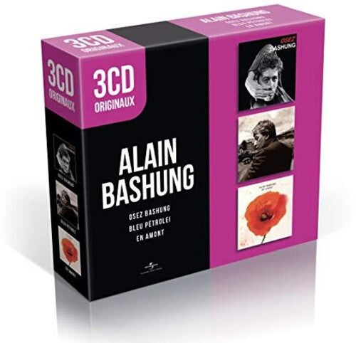 Alain Bashung - 3 CD Originaux : Bleu Petrole / En Amont / Osez Bashung