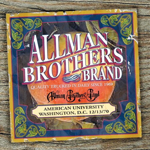 Allman Brothers Band - American University Washington D.C.12-13-70