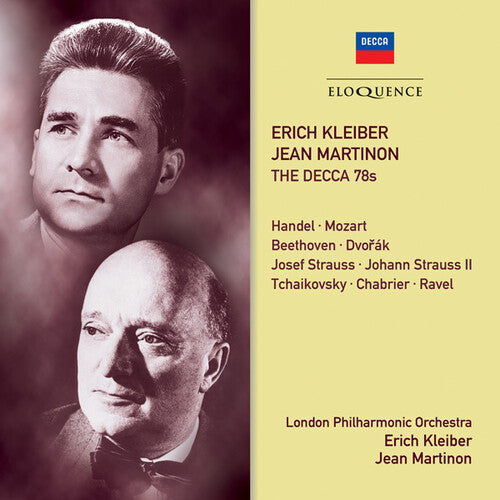 Erich Kleiber / Jean Martinon - Decca 78s