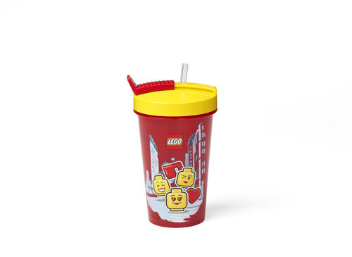 LEGO Tumbler With Straw, Iconic Girl