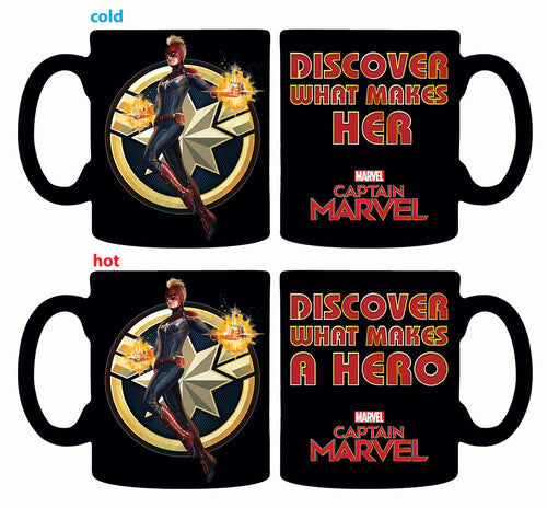 Captain Marvel Heat Reveal Mug