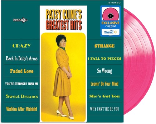 Patsy Cline - 12 Greatest Hits (Indie Exclusive)  [Pink LP]