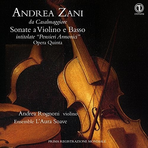 Zani/ Rognoni/ Cantalupi - Sonate a Violino E Basso